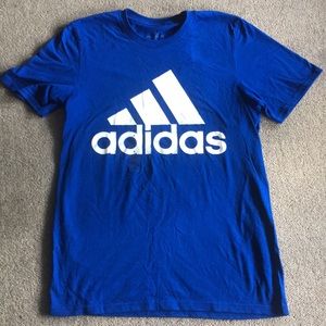 adidas Tops - Addidas Blue T-shirt adidas Tops - Addidas Blue T-shirt
